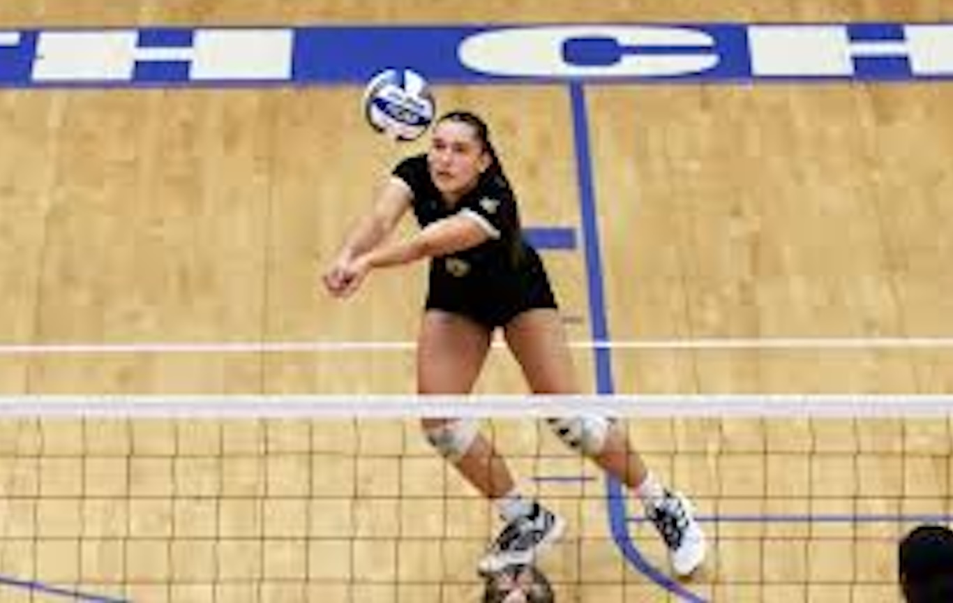 Passing a volleyball